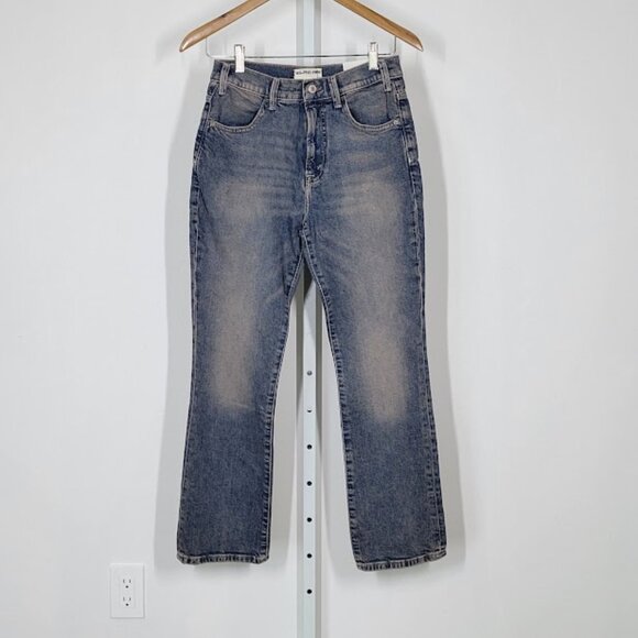 Free People Denim - FREE PEOPLE low maintenance crop boot Sz 27 NEW